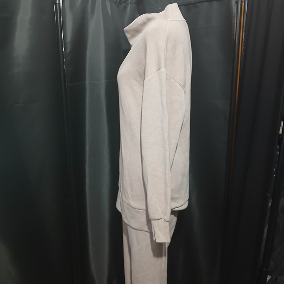 Varley Modena Longline Light Tan Cream Cowl Sweater Women's Size Small Boho - Picture 5 of 10